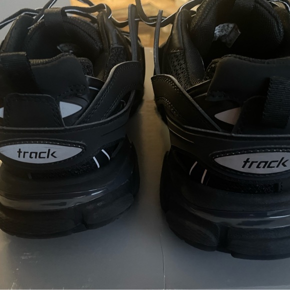 Black balenciaga track runners non led size 13/46 - Picture 3 of 5